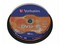 Verbatim DVD-R 4,7GB, 16x, 10pack, cake