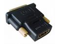 Kab. redukce HDMI-DVI F, M, zlacené kontakty, čern