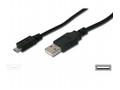 Kabel USB, A-B micro, 2m