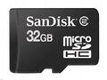 SanDisk 32 GB microSDHC class 4, bez adaptéru