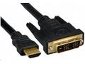 PREMIUMCORD Kabel HDMI - DVI 10m (M, M, zlacené ko