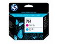 HP 761 Magenta and Cyan Printhead