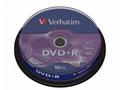 Verbatim DVD+R 4,7GB, 16x, 10pack, cake