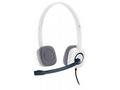 Logitech Headset, Stereo H150, Coconut, 3,5 mm jac