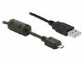 Delock kabel USB 2.0 A samec > micro-USB B samec, 