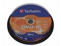 Verbatim DVD-R 4,7GB, 16x, 10pack, cake