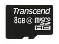 Transcend 8GB microSDHC (Class 4) paměťová karta (