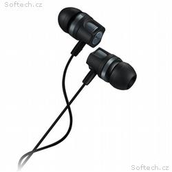 CANYON stereo sluchátka SEP-3, špunty do uší, čern