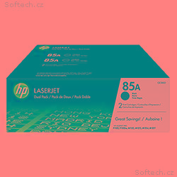 HP Toner 85A LaserJet Black 2-Pack