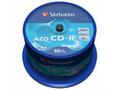 VERBATIM CD-R80 700MB DLP, 52x, 80min, 50pack, spi