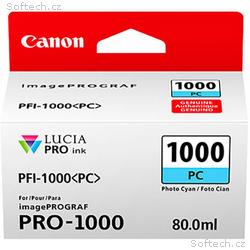 Canon PFI-1000 PC, photo azurový