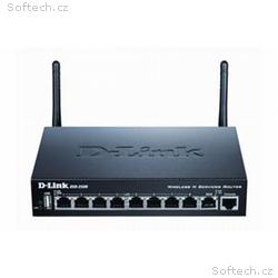 D-Link DSR-250N router, firewall 8xLAN, 1xWAN, USB