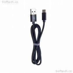 ALIGATOR datový kabel TUBA 2A USB-C černý