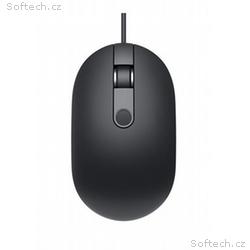 Dell MS819, Kancelářská, Optická, Drátová USB, Čer