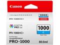 Canon CARTRIDGE PFI-1000C azurová pro ImagePROGRAF