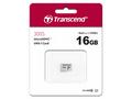 TRANSCEND MicroSDHC karta 16GB 300S, UHS-I U1 + ad