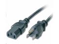 PremiumCord Kabel síťový k počítači 2m s USA zástr