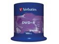 VERBATIM DVD+R(100-Pack)Spindle, General Retail, 1