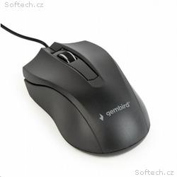 GEMBIRD myš MUS-3B-01, drátová, optická, 1000 dpi,