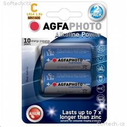 AgfaPhoto Power lkalická baterie LR14, C, blistr 2