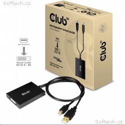 Club3D Adaptér aktivní Mini DisplayPort 1.2 na Dua