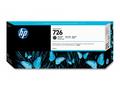 HP inkoustová kazeta Designjet HP 726 černá matná 