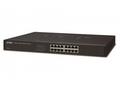 PLANET GSW-1601 Switch 16x 10, 100, 1000, kov, rac