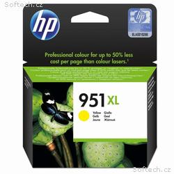 HP (951XL) inkoustová kazeta žlutá, CN048AE origin