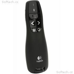 LOGITECH Presenter R400, bezdrátový, 2,4 GHz, USB,
