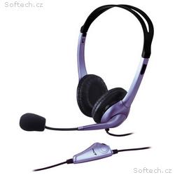 Genius headset - HS-04S (sluchátka + mikrofon)