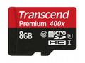 Transcend 8GB microSDHC UHS-I 400x Premium (Class 