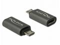 Delock Adaptér USB 2.0 Micro-B samec na USB Type-C