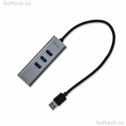 i-Tec USB3.0 HUB 3port Metal + Gigabit Ethernet ad