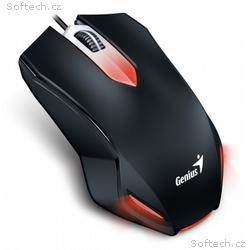 GENIUS Gaming myš X-G200, drátová, 1000 dpi, USB, 