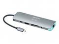 DICOTA USB-C Portable 8-in-1 Docking Station 4K HD
