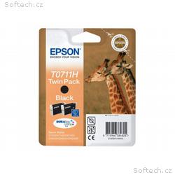 Epson T0711 Twin Pack - 2-balení - 22.2 ml - Vysok