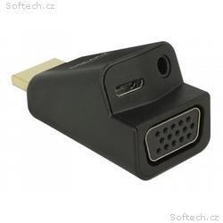 Delock - Nástroj pro převod videa - HDMI - VGA - č