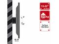 4World Sklopný držák pro LCD, PDP 15-22", náklon 1
