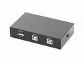 Gembird manuální data switch USB pro 2 zařízení