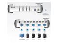ATEN CS84A 4-Port PS2 KVM Switch, 4x PS2 Cables, 1