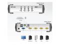 ATEN CS84U 4-Port PS2-USB KVM Switch, 4x Custom KV