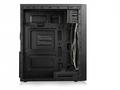 LOGIC PC skříň H2 Midi Tower, bez zdroje (černá)