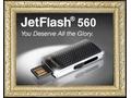 Transcend JetFlash 560 flashdisk 8GB USB 2.0, výsu