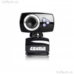 4World Internetová kamera 2 Mpx USB 2.0 s LED pods