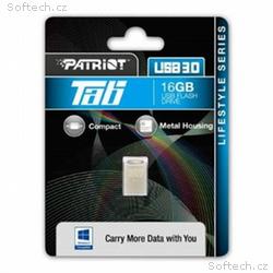 Patriot Tab 16GB USB 3.0 kovový mini flashdisk, 80