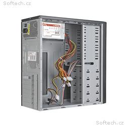 PC skříň Take Me TRYGON Silent, ATX midi tower, zd