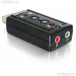 Delock externí zvuková karta 7.1 (virtuální) USB 2