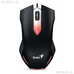 Genius herní myš X-G200 USB, černá