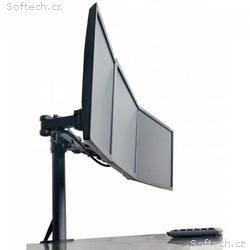 Techly dvojitý stolní držák pro LED, LCD 13"-24" V