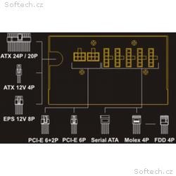 Zdroj Seasonic M12II-EVO520 520W, 80 Plus Bronze, 
